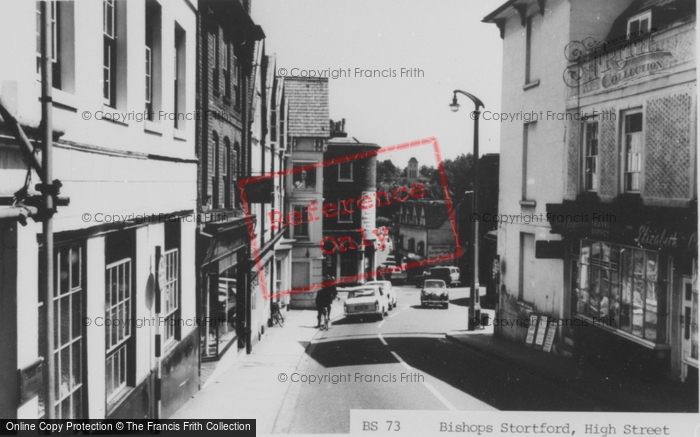 Photo of Bishop's Stortford, High Street c.1965