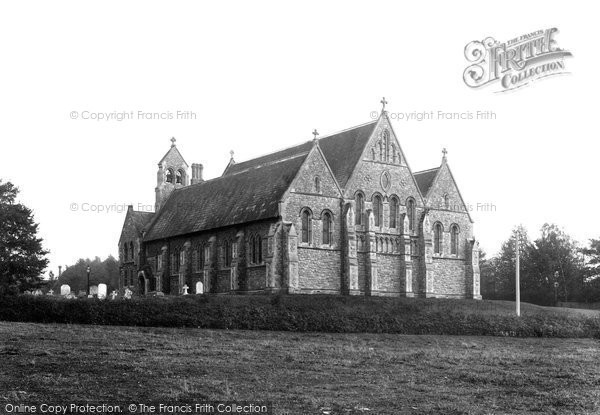Photo of Bishop's Stortford, Hockerill Church 1899