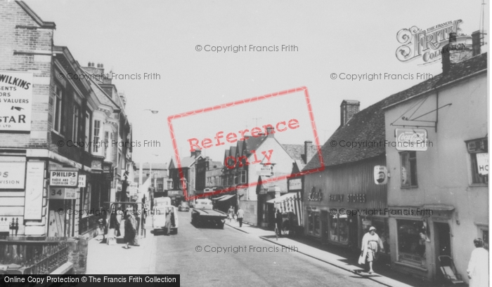 Photo of Bishop's Stortford, South Street c.1965