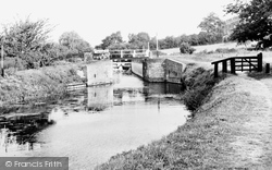 Southmill Lock c.1955, Bishop's Stortford
