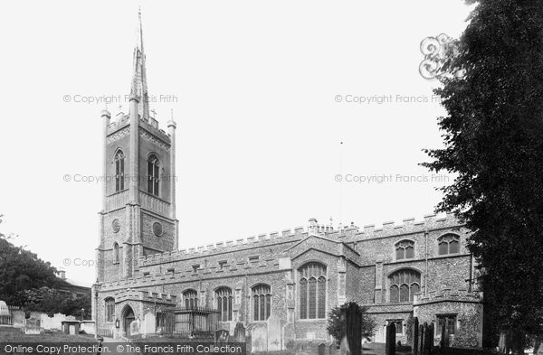 Photo of Bishop's Stortford, St Michael's Church 1899