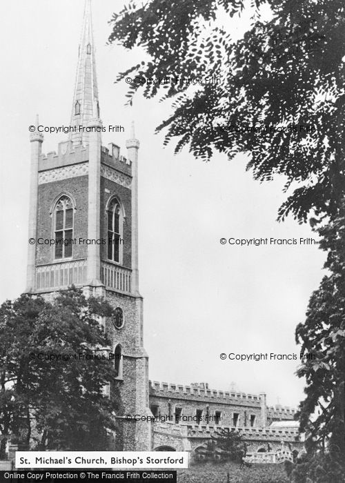 Photo of Bishop's Stortford, St Michael's Church c.1960