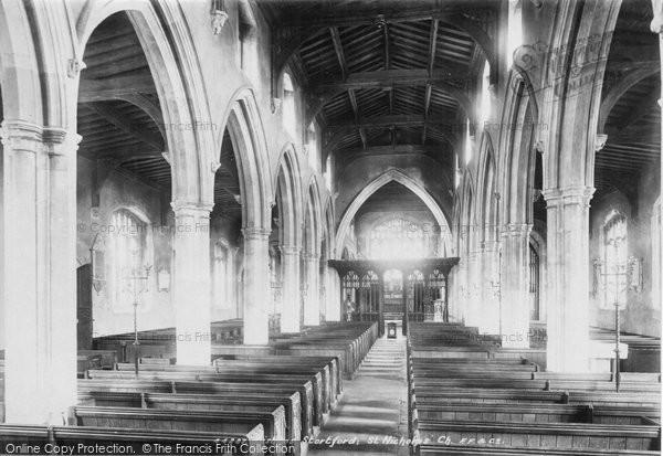Photo of Bishop's Stortford, St Michael's Church Interior 1899