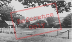 Tennis Courts c.1955, Bishop's Stortford