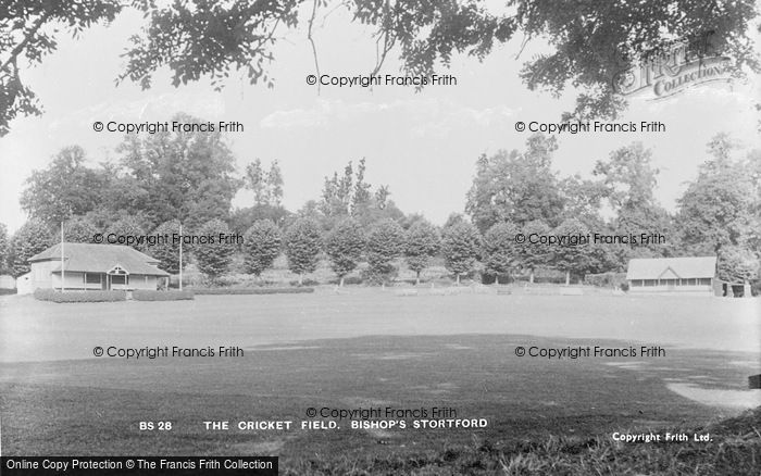 Photo of Bishop's Stortford, The Cricket Field c.1955