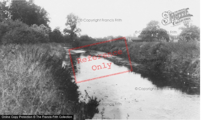 Photo of Bishop's Stortford, The River c.1955
