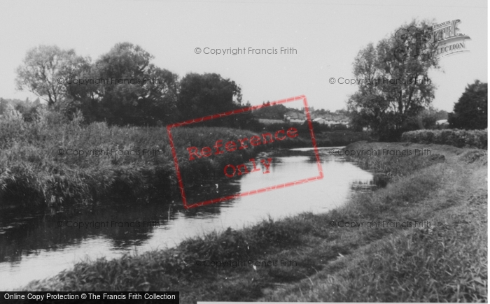 Photo of Bishop's Stortford, The River c.1955