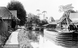 The River Stort c.1939, Bishop's Stortford