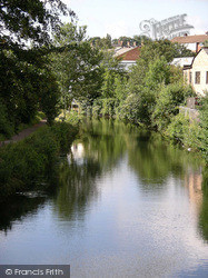 The River Stort From Bridge Street 2004, Bishop's Stortford