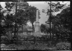 The War Memorial 1922, Bishop's Stortford