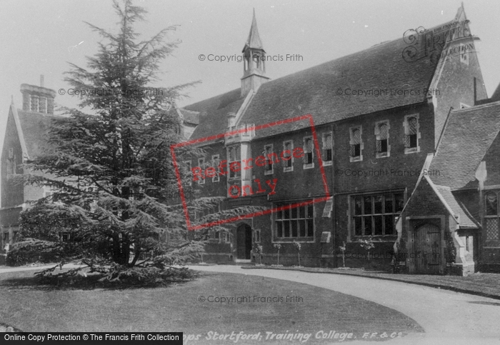 Photo of Bishop's Stortford, Training College 1899