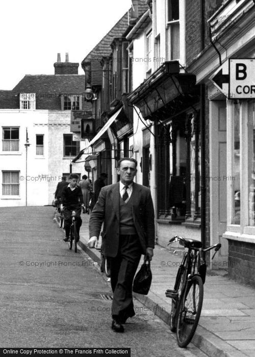 Photo of Bishop's Waltham, High Street c.1955