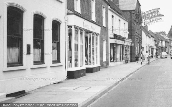 Photo of Bishop's Waltham, High Street, Shops c.1960