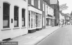 High Street, Shops c.1960, Bishop's Waltham