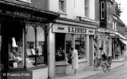 Shops In High Street c.1960, Bishop's Waltham
