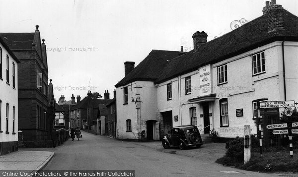 Photo of Bishop's Waltham, the Mafeking Hero, Bank Street c1955