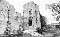 Bishop's Waltham, the Palace Ruins c1955