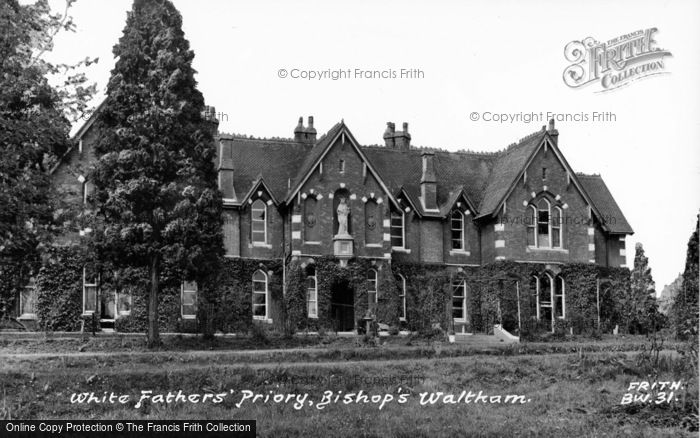 Photo of Bishop's Waltham, White Fathers' Priory c.1955