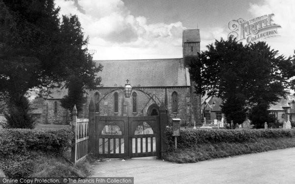 Photo of Bishop Sutton, Holy Trinity Church c.1955