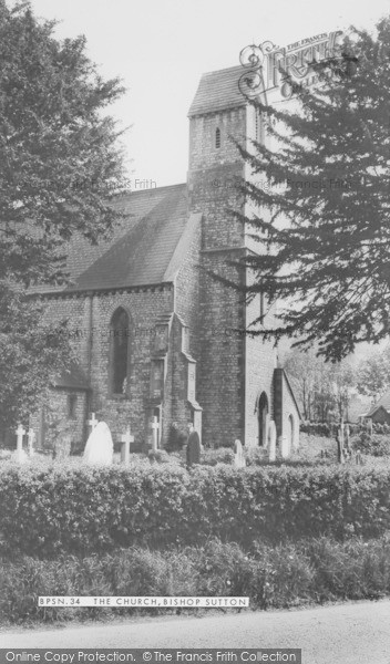 Photo of Bishop Sutton, Holy Trinity Church c.1965