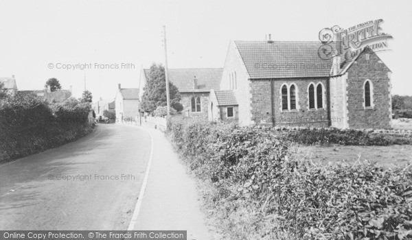 Photo of Bishop Sutton, The Methodist Chapel And Village c.1955