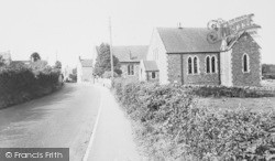 The Methodist Chapel And Village c.1955, Bishop Sutton
