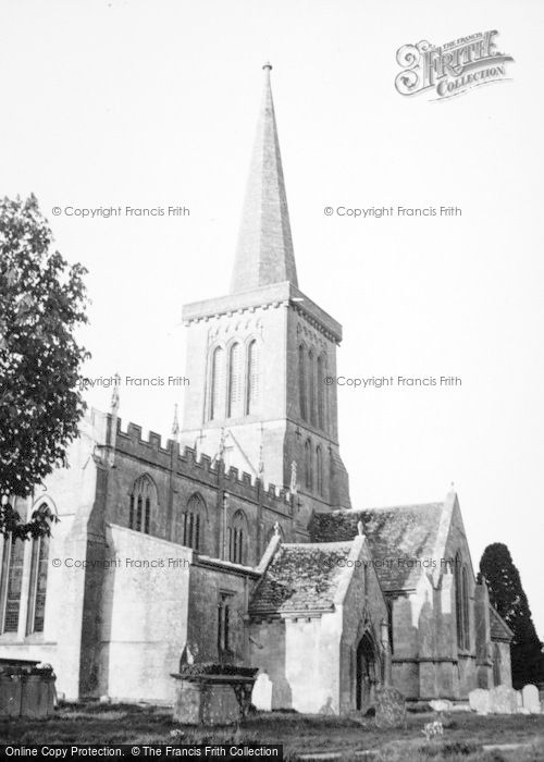 Photo of Bishops Cannings, Church 1950