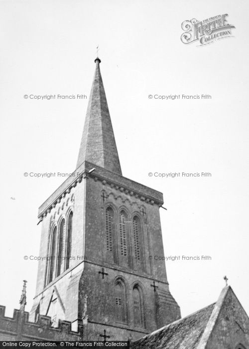 Photo of Bishops Cannings, Church Spire 1950
