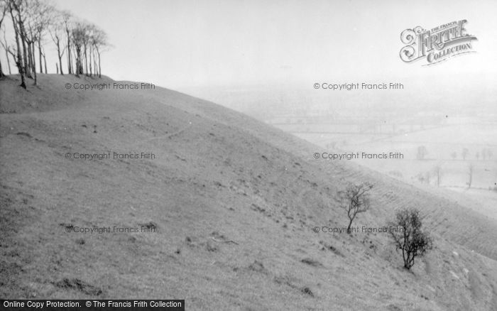 Photo of Bishops Cannings, Roundway Down 1950