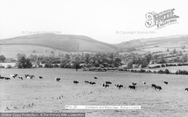 Photo of Bishops Castle, Colebatch And Blakeridge c.1960