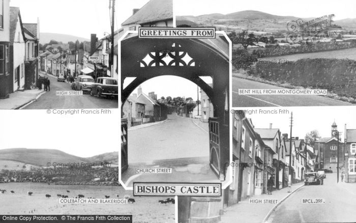 Photo of Bishops Castle, Composite c.1960