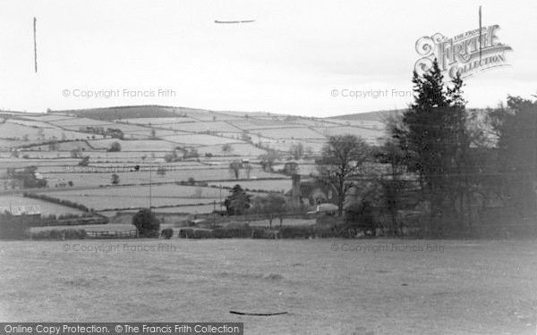 Photo of Bishops Castle, General View c.1950