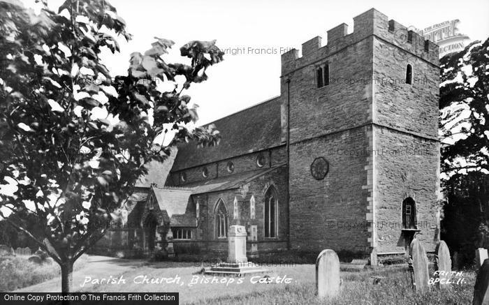 Photo of Bishops Castle, St John The Baptist Church c.1950