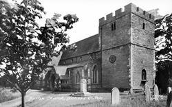 Bishops Castle, St John The Baptist Church c.1950, Bishop's Castle