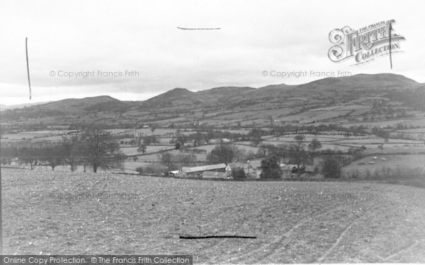 Photo of Bishops Castle, The Hills c.1950