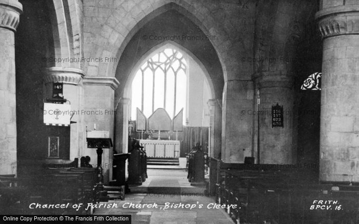 Photo of Bishops Cleeve, Church, The Chancel c.1960
