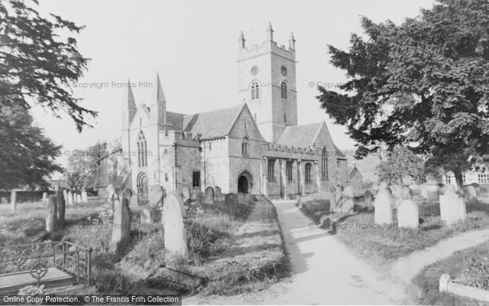Photo of Bishops Cleeve, St Michael And All Angels Church c.1960