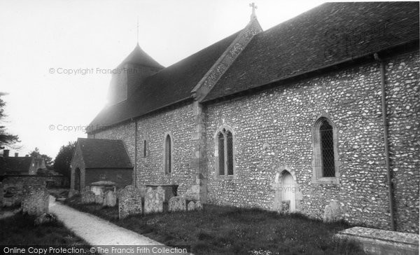 Photo of Bishops Sutton, St Nicholas Church c.1960