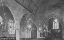 Bishops Tawton, Church Interior 1890, Bishop's Tawton