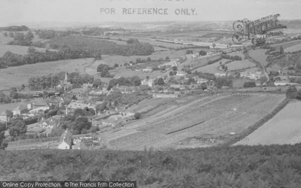 Photo of Bishops Tawton, From Codden Hill c.1955