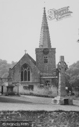 Bishops Tawton, St John The Baptist Church c.1955, Bishop's Tawton