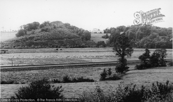 Photo of Bishops Tawton, St Michael's School From Codden Hill c.1960