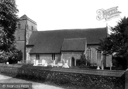 St Mary's Church 1903, Bishopsbourne
