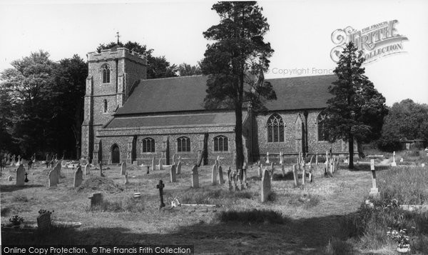 Photo of Bishopstoke, St Mary's Church c.1960
