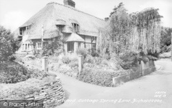 Thatched Cottage, Spring Lane c.1960, Bishopstoke