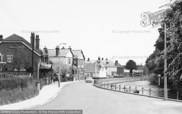 Photo of Bishopstoke, The 'anglers' And 'anchor' Inns c.1960