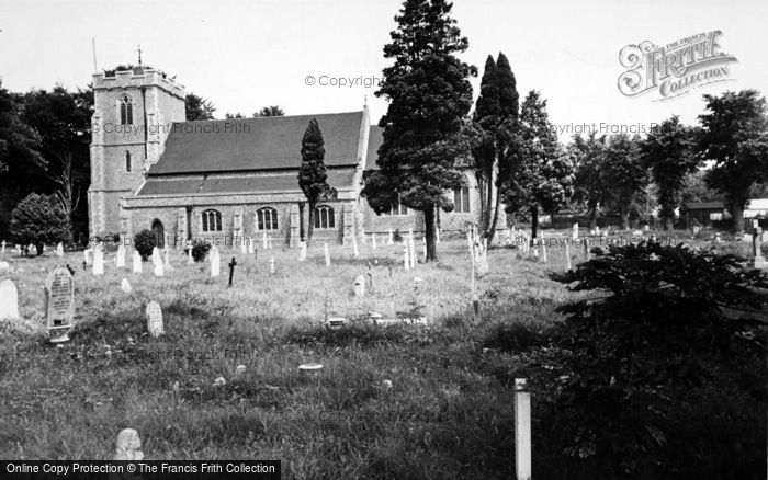 Photo of Bishopstoke, The Church c.1960