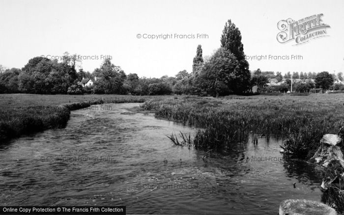 Photo of Bishopstoke, The River c.1960