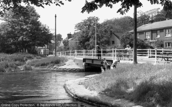 Photo of Bishopstoke, The River Itchen c.1960