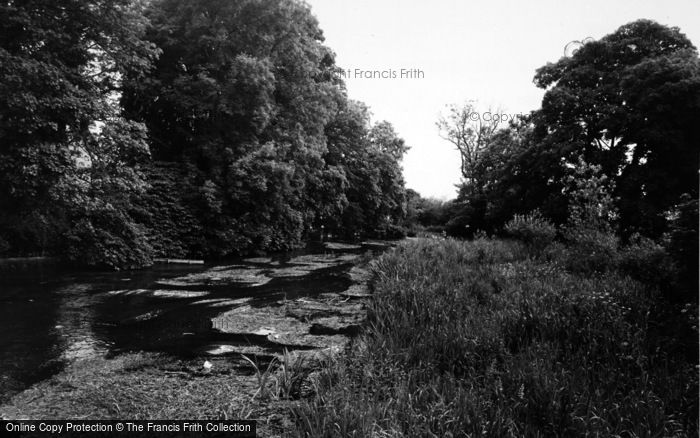 Photo of Bishopstoke, The River Itchen c.1965